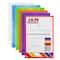 JAM Paper 4.25" x 6.25" Assorted Button & String Tie Closure Plastic Envelopes, 6ct.